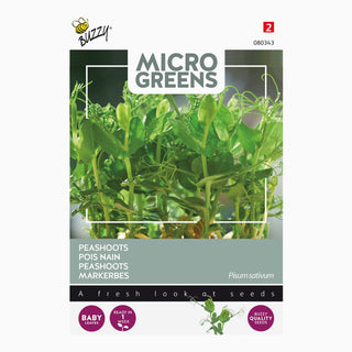 Buzzy Microgreens Peashoots 080343