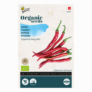 Buzzy Organic Peper Cayenne long slim 92450