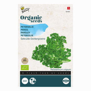 Buzzy Organic Peterselie Gekrulde Donkergroene 92465