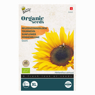 Buzzy Organic Reuzenzonnebloem Giant (Helianthus)
