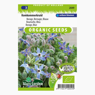 Sluis Garden Borage Blauw SL2049