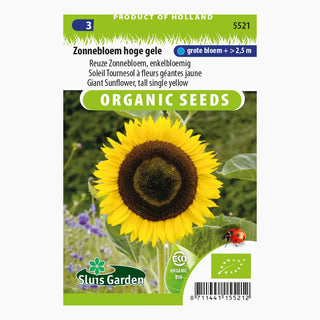 Sluis Garden Zonnebloem hoge gele - enkelbloemig SL5521