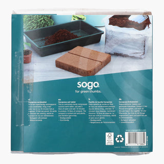 Kokostablet 10 Liter Sogo