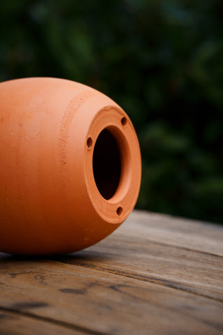 Vogelhuis Terracotta