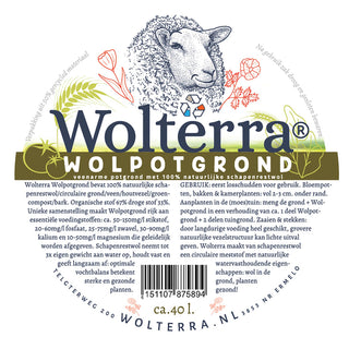 Wolkorrel BIO Potgrond 40L