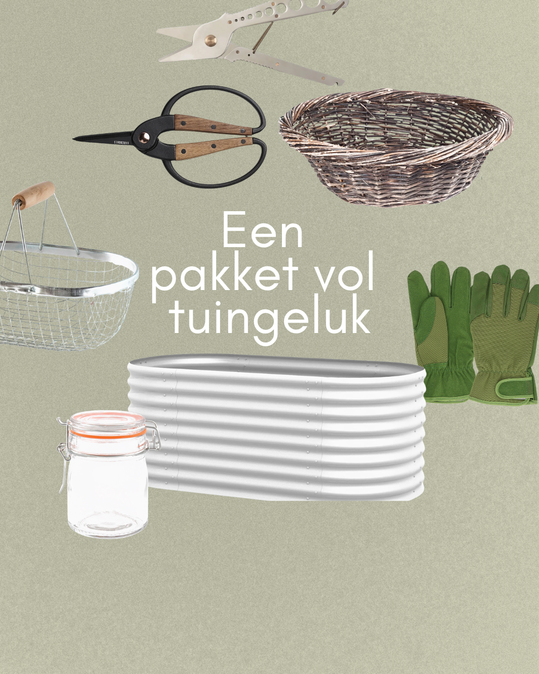 Een pakket vol tuingeluk