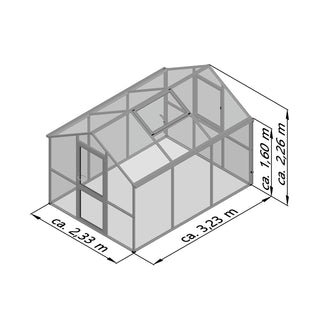 KGT Iris Greenhouse Serre