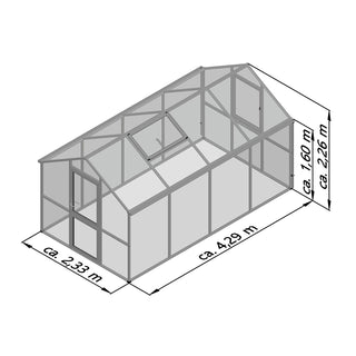 KGT Iris Greenhouse Kas Serre