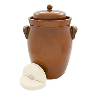 Zuurkoolpot Traditioneel 5L (incl. stenen)