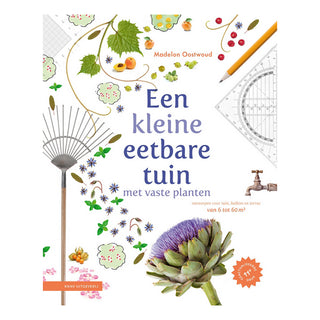 Een kleine eetbare tuin met vaste planten