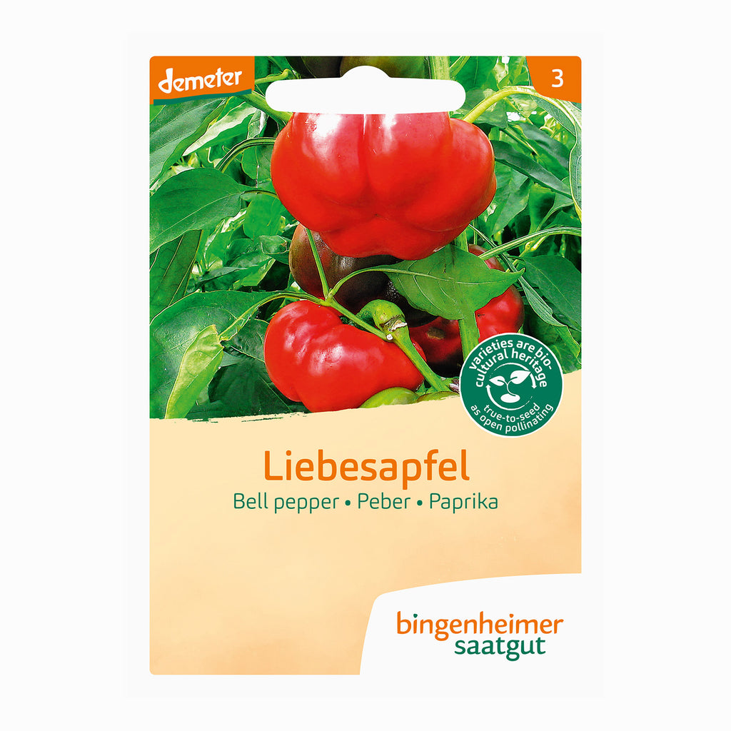 Bingenheimer Saatgut Paprika Liebesapfel