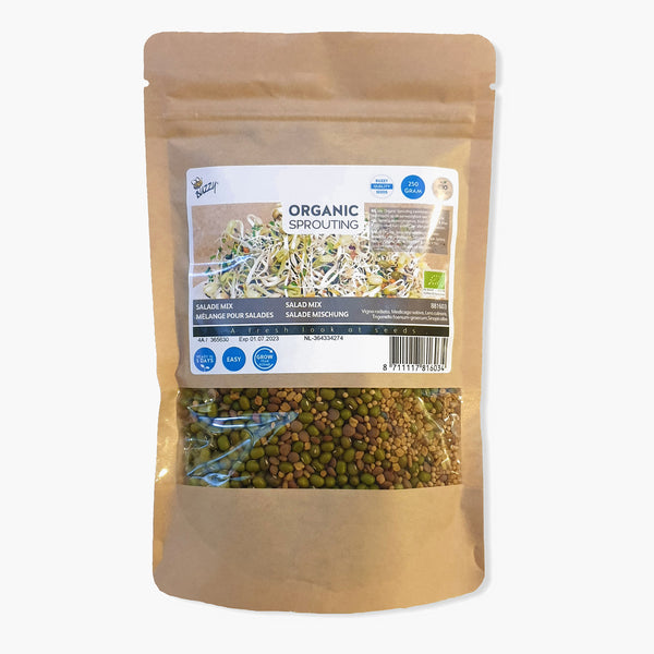Buzzy Organic Sprouting Salademengsel 250gr