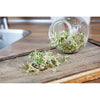 Buzzy Organic Kiemgroente Salademix in Glazen Pot