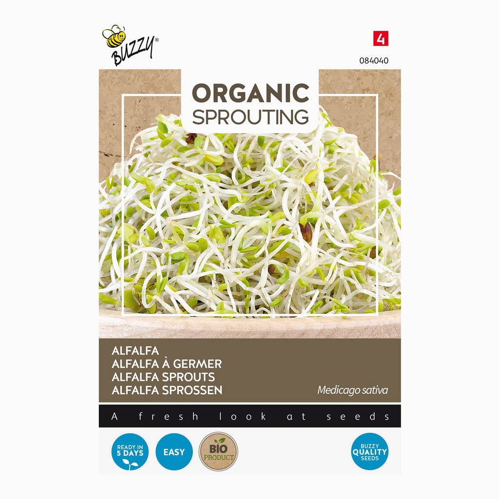 Buzzy Organic Sprouting Alfalfa 084040