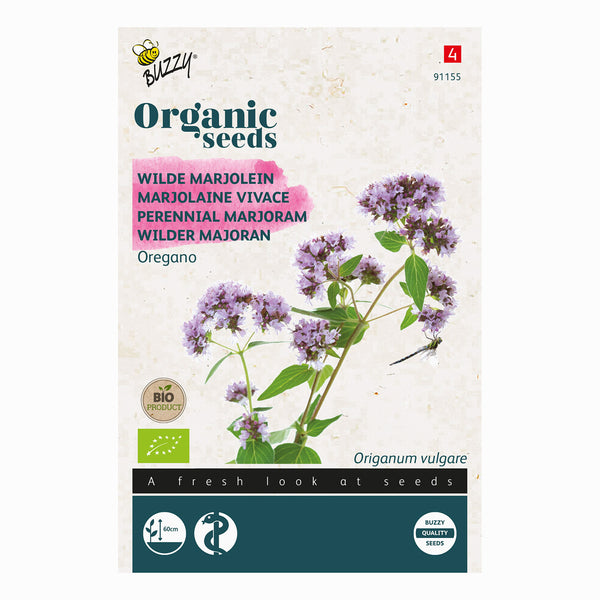 Buzzy Organic Wilde Marjolein - Oregano 91155