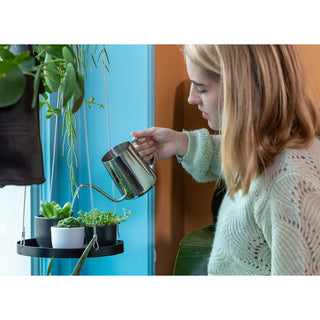 OFFCUP Gieter kamerplanten, 1 liter gieter kleine tuingieter watering kan plastic tuingieter plantengieter met lange uitloop en schaal voor buiten, kamerplanten, vetplanten (groen OFFCUP Gieter kamerplanten, 1 liter gieter kleine tuingieter watering kan plastic tuingieter plantengieter met lange uitloop en schaal voor buiten, kamerplanten, vetplanten (groen