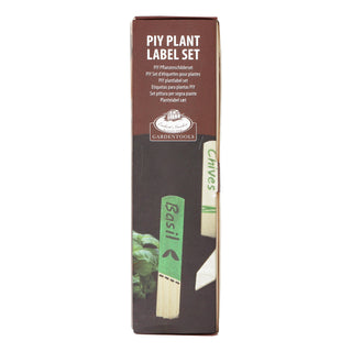 Plantenlabels met Schilderset